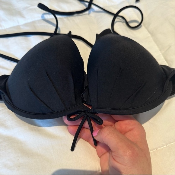 34B VS Swim Black Push Up Bikini Top - Picture 6 of 12